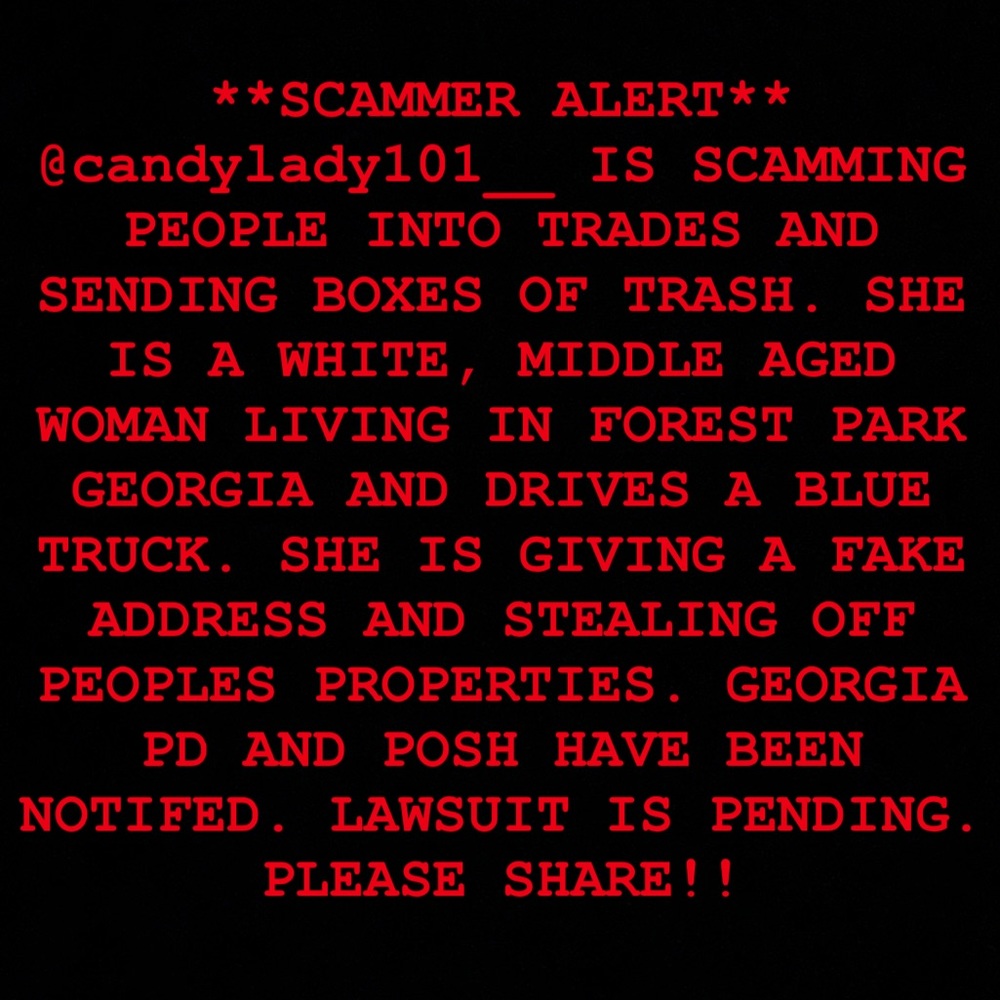 SCAMMER ALERT - Picture 1 of 1
